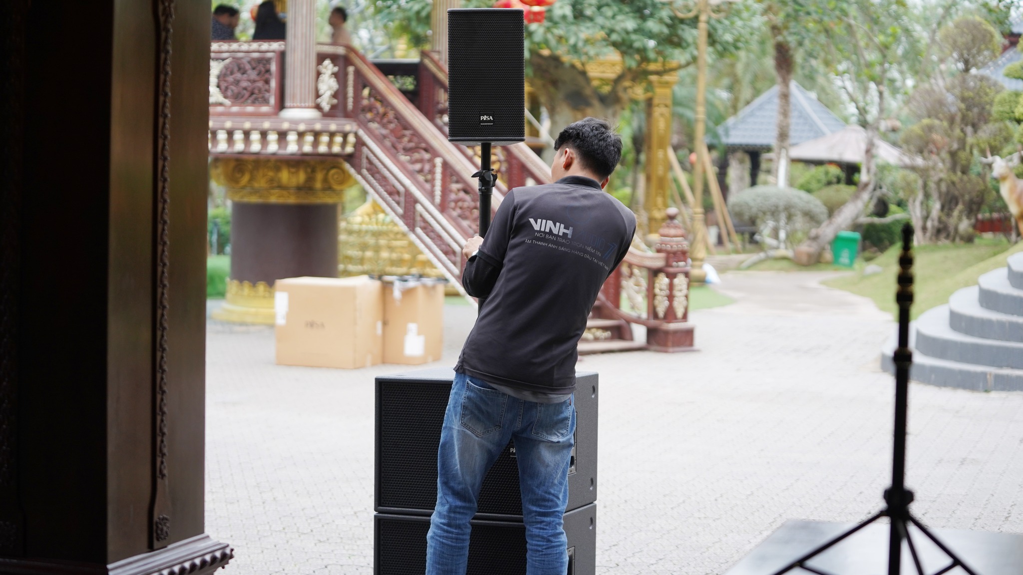 Ampli phối ghép với PISA S8 cho hiệu suất tối ưu
